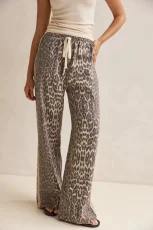 SC Leopard Print Loose Pants GYAN-893