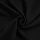 SC Solid Color Tie Up Halterneck Romper GDSF-C26JP020