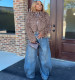 SC Vintage-washed Straight-leg Jeans GAKF-60102