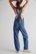 SC Casual Loose Fitting Denim Overalls GQLF-3256