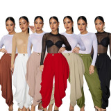 SC Solid Color Casual Pants BMF-795-1