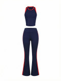 SC Sport Sleeveless Tank Tops Two Piece Pants Set HNIF-MC017