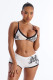 VIP1 Print Tie Up Bikinis Two Piece Swimsuit GMJL-XH260