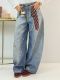 SC Plus Size Fashion Washed Straight Jeans GYLN-3648