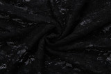 SC Lace Patchwork Off Shoulder Maxi Dress GZJQ-K25D91003