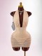 SC Solid Color Halterneck Backless Mini Dress GXIY-K26L2043