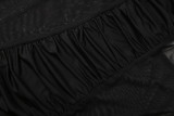 SC Mesh Patchwork See Through Backless Maxi Dress GSLF-K6D02617A