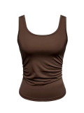 SC U Neck Sleeveless Tank Top GZJF-ZJ2666