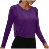 SC Solid Color Long Sleeve T Shirt GYZY-6703
