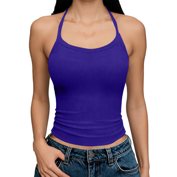SC U Neck Solid Color Tank Top GYZY-6705