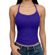 SC U Neck Solid Color Tank Top GYZY-6705