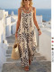 SC Print Off Shoulder Loose Wide Leg Jumpsuit GSRX-748