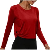 SC Solid Color Long Sleeve T Shirt GYZY-6703