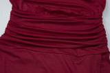 SC Halterneck Backless Sleeveless Split Maxi Dress LJSF-D6121027X