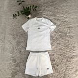 VIP1 Print Short Sleeve Shorts 2 Piece Set GYSF-5314