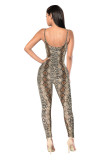 SC Print Backless Sling Tight Jumpsuit MZ-2011-1