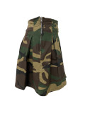 SC Camouflage Print Mini Skirts LSD-2760