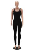 SC Sleeveless Solid Color Jumpsuit MZ-S2802