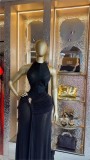 SC Sleeveless Pleated Slim Maxi Dress GCNE-73599