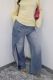 SC Fashion Irregular Patchwork Straight Jeans GYLN-0010