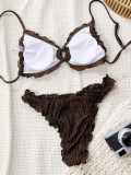 SC Sexy Halterneck Tie Up Bikinis 2 Piece Swimsuit CSYZ-G513R