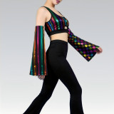 SC Colorful Foil-stamped Coated Vest With Sleeves GFMA-TE2676S