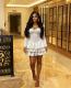 SC Long Sleeve Solid Color Ruched Mini Dress GMYU-11207