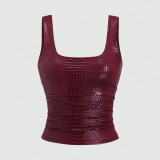 SC Sleeveless Solid Color Tank Top GXIY-K26L2324