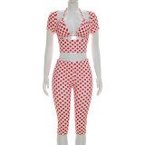 SC Sexy Polka Dot Three Piece Set GDSF-J26ST079