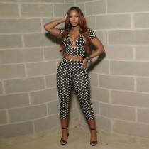 SC Sexy Polka Dot Three Piece Set GDSF-J26ST079