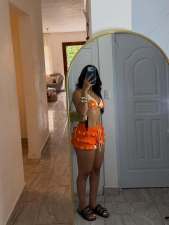 SC Knits Ruffles Tie Up Beach Two Piece Shorts Set CM-60408