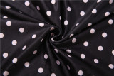 SC Letter Print Short Sleeve Zipper Sport Shorts Suit DLSF-K6S05194A