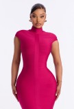 SC Solid Color Tight Maxi Dress GKYS-2950