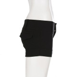 SC Solid Color Casual Shorts GPKJ-MR48280