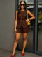 SC Sleeveless Solid Color Two Piece Shorts Set MIL-L333