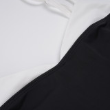 SC Contrast Color Sling Seventh Jumpsuit GPKJ-MR48664