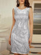 SC Sleeveless Sequin Slim Mini Dress XHSY-BQ6624