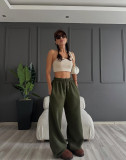 SC Solid Color Loose Wide Leg Pants SSNF-211516