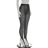 SC See Through Lace Tight Pants GDSF-D26PT105