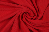 SC Long Sleeve Solid Color Ruched Maxi Dress GJYO-JD305218