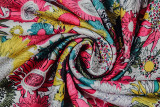SC Print Sleeveless Ruched Maxi Dress GJYO-JD305105
