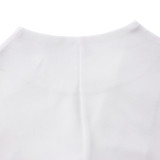 SC Plus Size Short Sleeve Solid Color Ruffles Midi Dress GCZF-8660