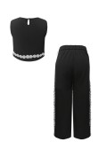 SC Plus Size Fashion Embroidered Tank Top and Pants Set ZDF-33518