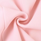 SC Square Neck Solid Color Ling Mini Dress SUM-YL26117PFO