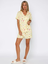 SC Lapel Single Shoulder Two Piece Short Set MIL-L112