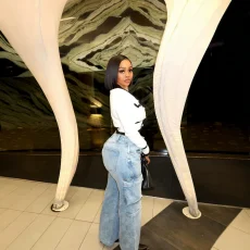 SC Fashion Denim Loose Straight Jeans HMS-5598