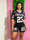SC Mesh Jersey T-shirt And Shorts Two-piece Set BMF-844