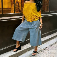 SC Casual Loose Wide Leg Jeans YMEF-59075