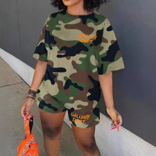 VIP1 Camouflage Print Sport Casual Short Suit LSD-60176