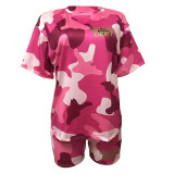 VIP1 Camouflage Print Sport Casual Short Suit LSD-60176
